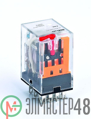 Реле промежуточное ПР-102 3А 230В AC 4 конт. с LED-индикацией и TEST фукц. DEKraft 23831DEK