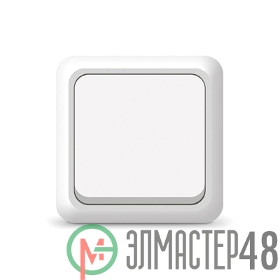 Выключатель 1-кл. ОП Олимп 10А IP20 бел. Universal О0021