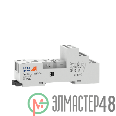 Розетка для реле OptiRel G RR94-54-230-7-P КЭАЗ 281169