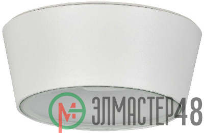 Светильник 5104 GX53 IP65 уличный потолочный бел. IEK LT-UPU0-5104-GX53-1-K01