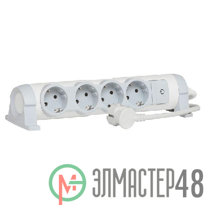 Удлинитель 4х1.5м с заземл. 16А IP20 "Комфорт" Leg 694626